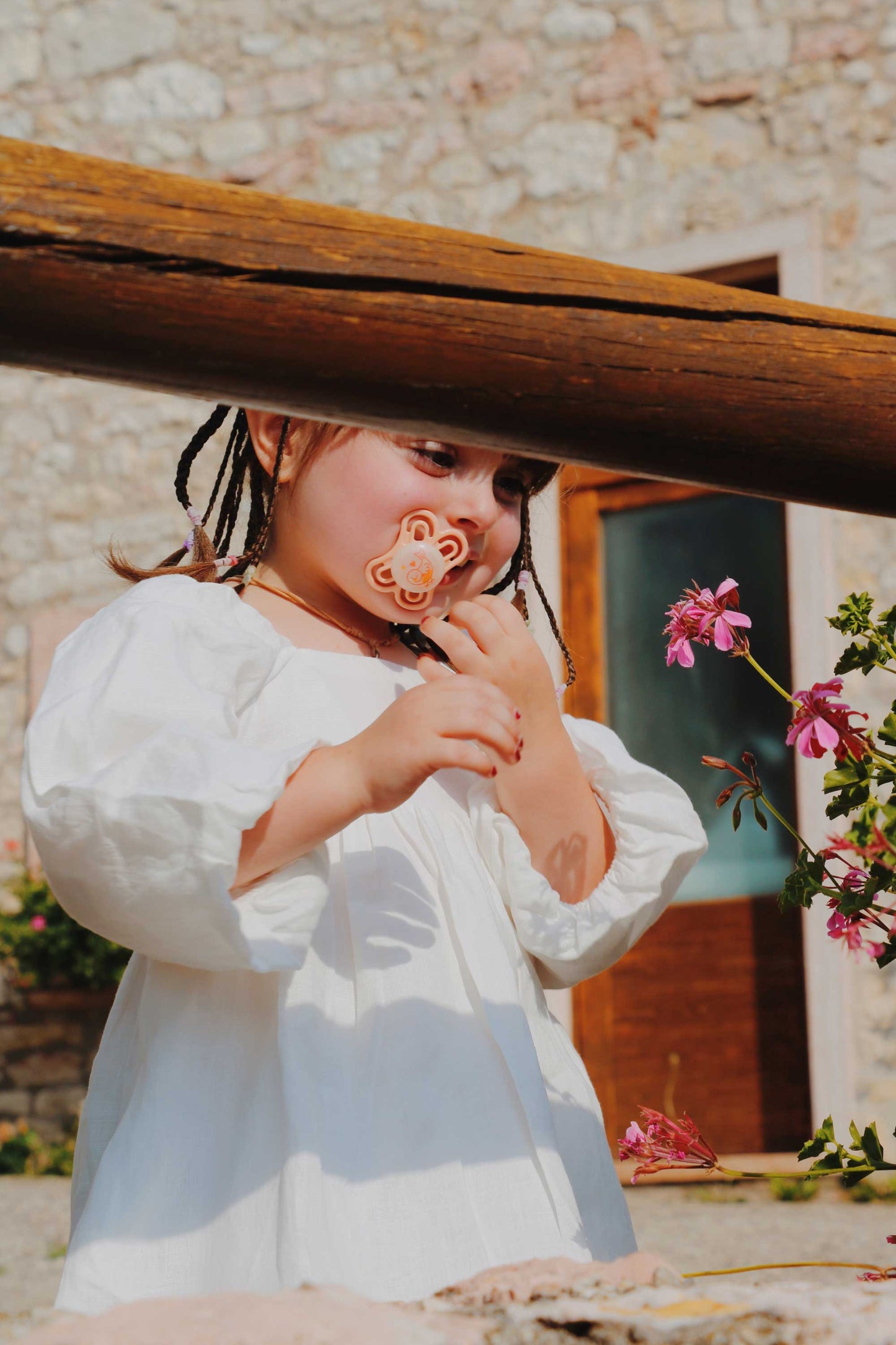 Azuma Mini White Linen Dress