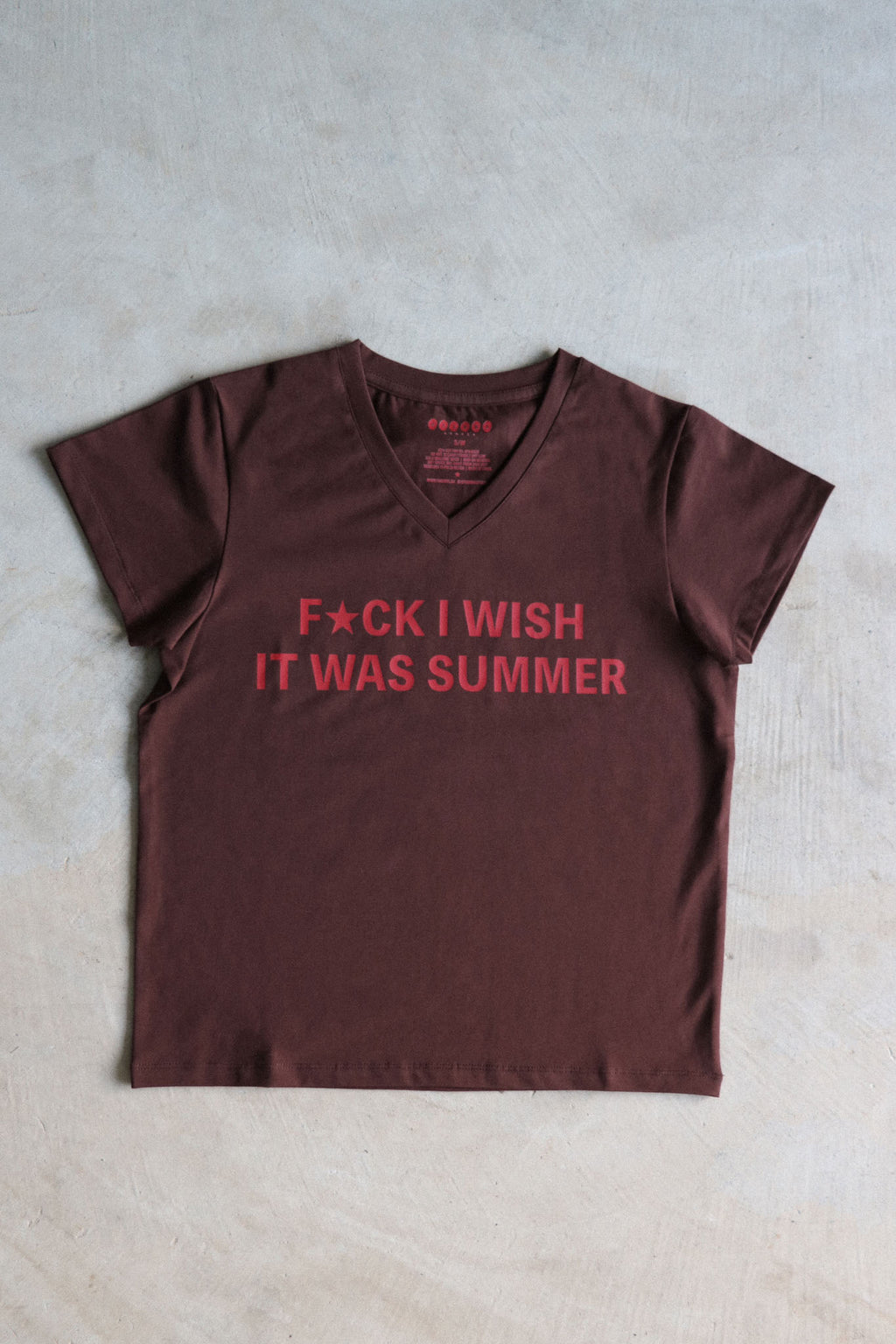 Summer Baby Tee - Chocolate