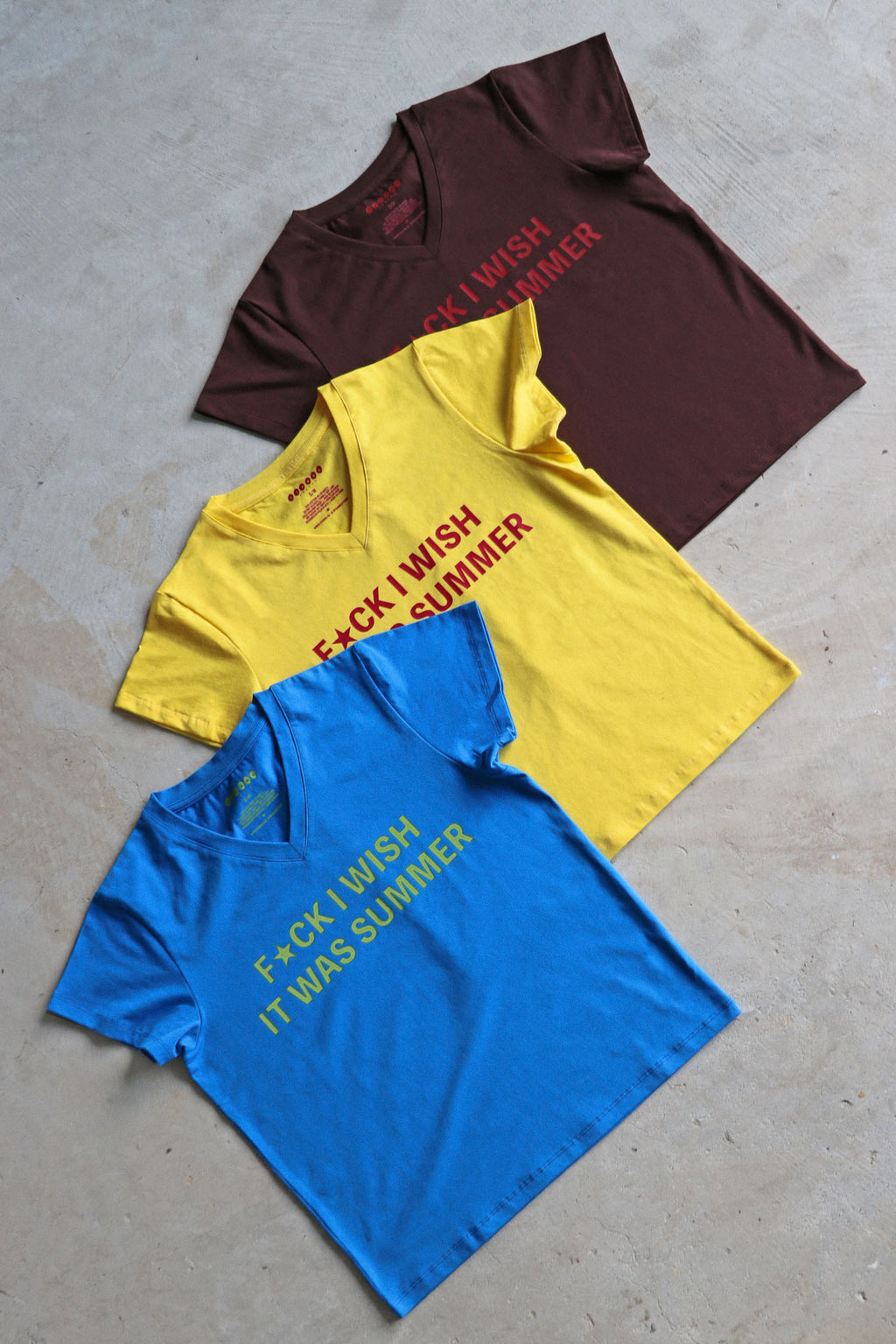 Summer Baby Tee - Blue