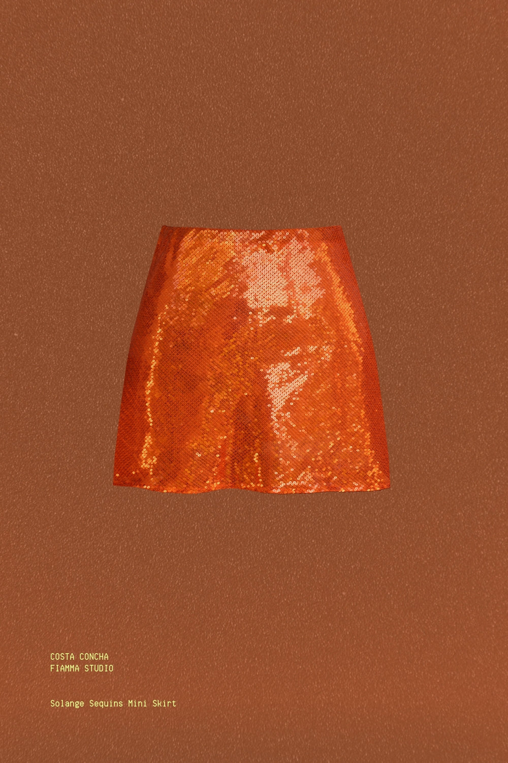 Solange Sequins Mini Skirt